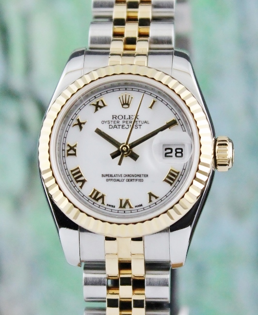 (image for) ROLEX LADY SIZE OYSTER PERPETUAL DATEJUST - 179173